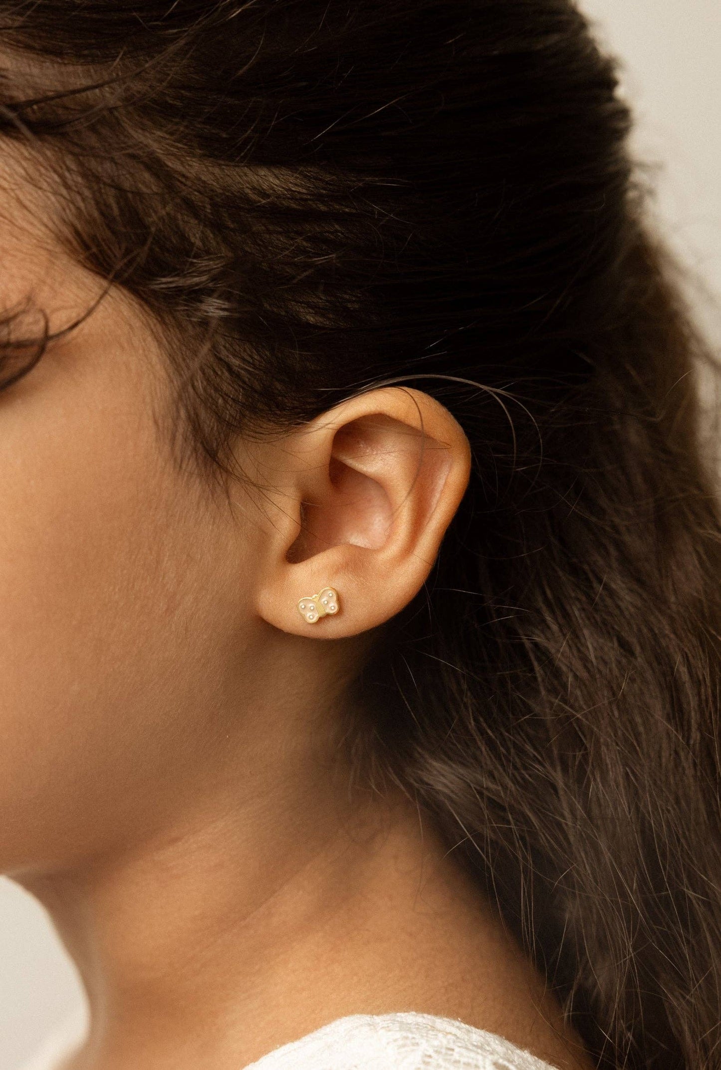 Stud Earrings - Mini Butterfly