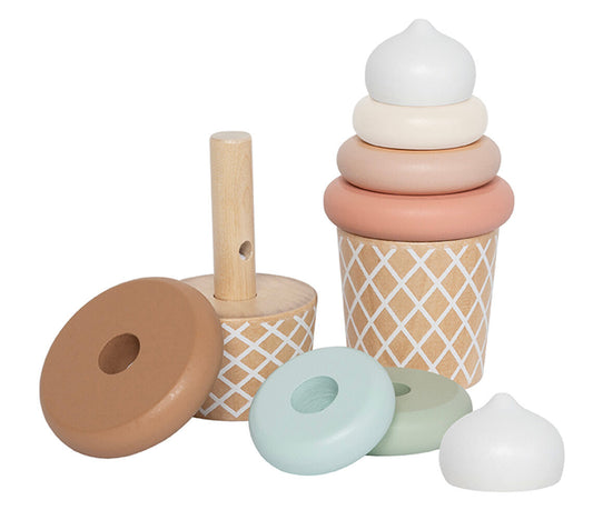 Jabadabado Stacking toy ice creams
