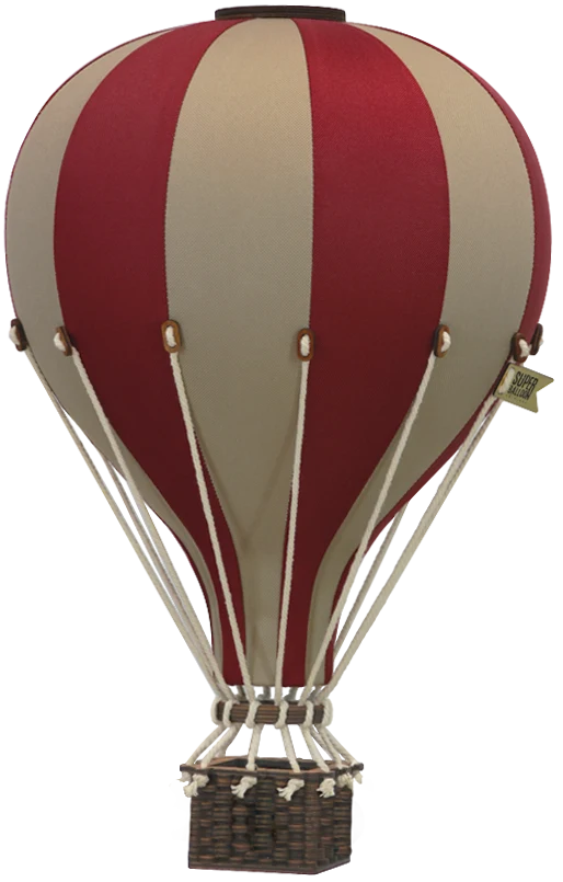 Dekoratīvs gaisa balons — Krēmkrāsa/ Gaiši zils