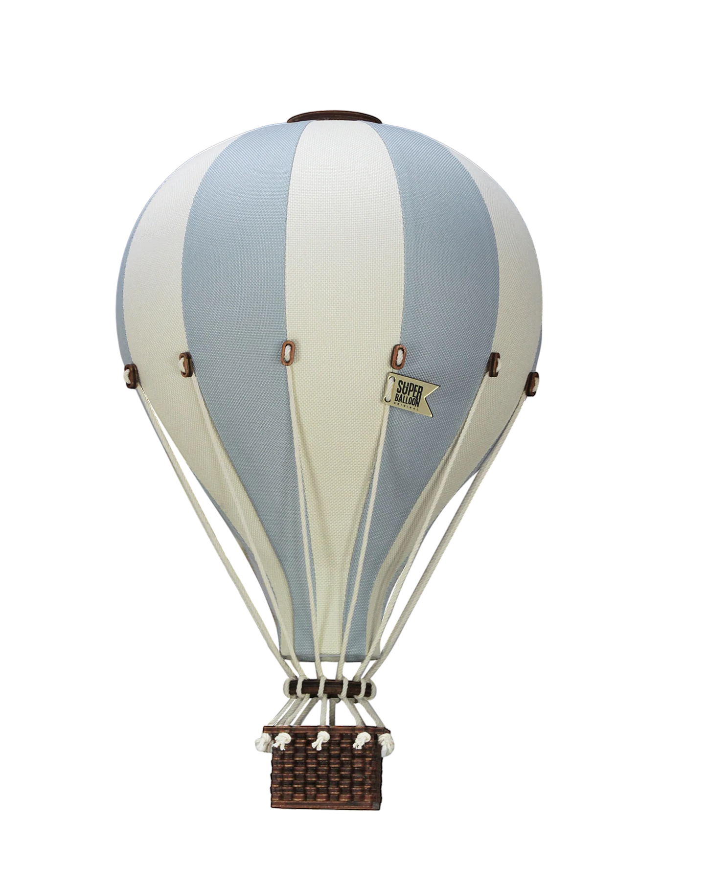 Dekoratīvs gaisa balons — Krēmkrāsa/ Gaiši zils