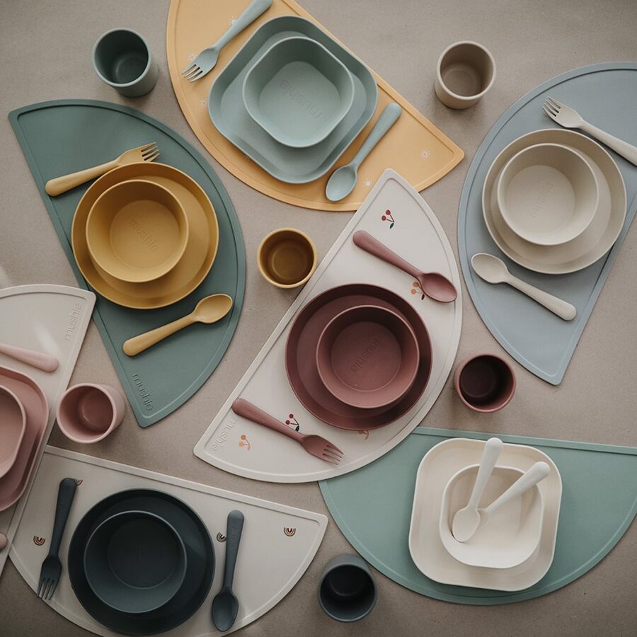 Mushie Silicone Mat Clay