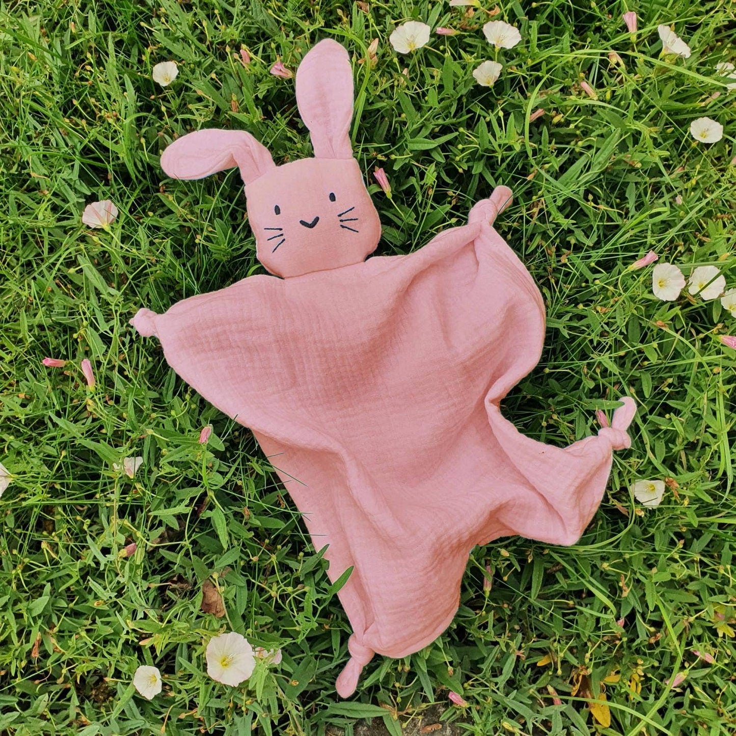 Organic Cuddly Rabbit Pale Mauve