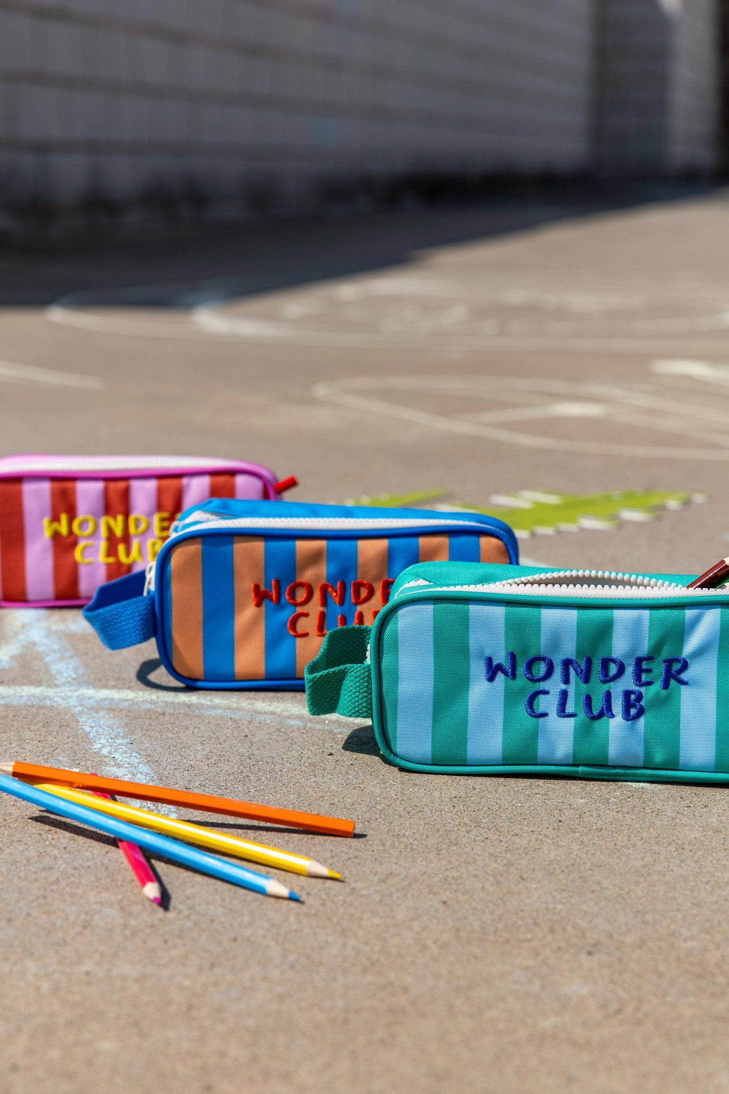 Pencil Case Croc Rock