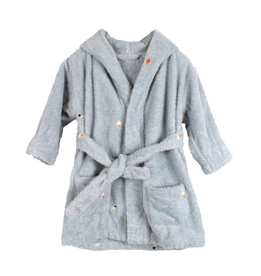 Filibabba Kids Bathrobe Blue 3-4 Y
