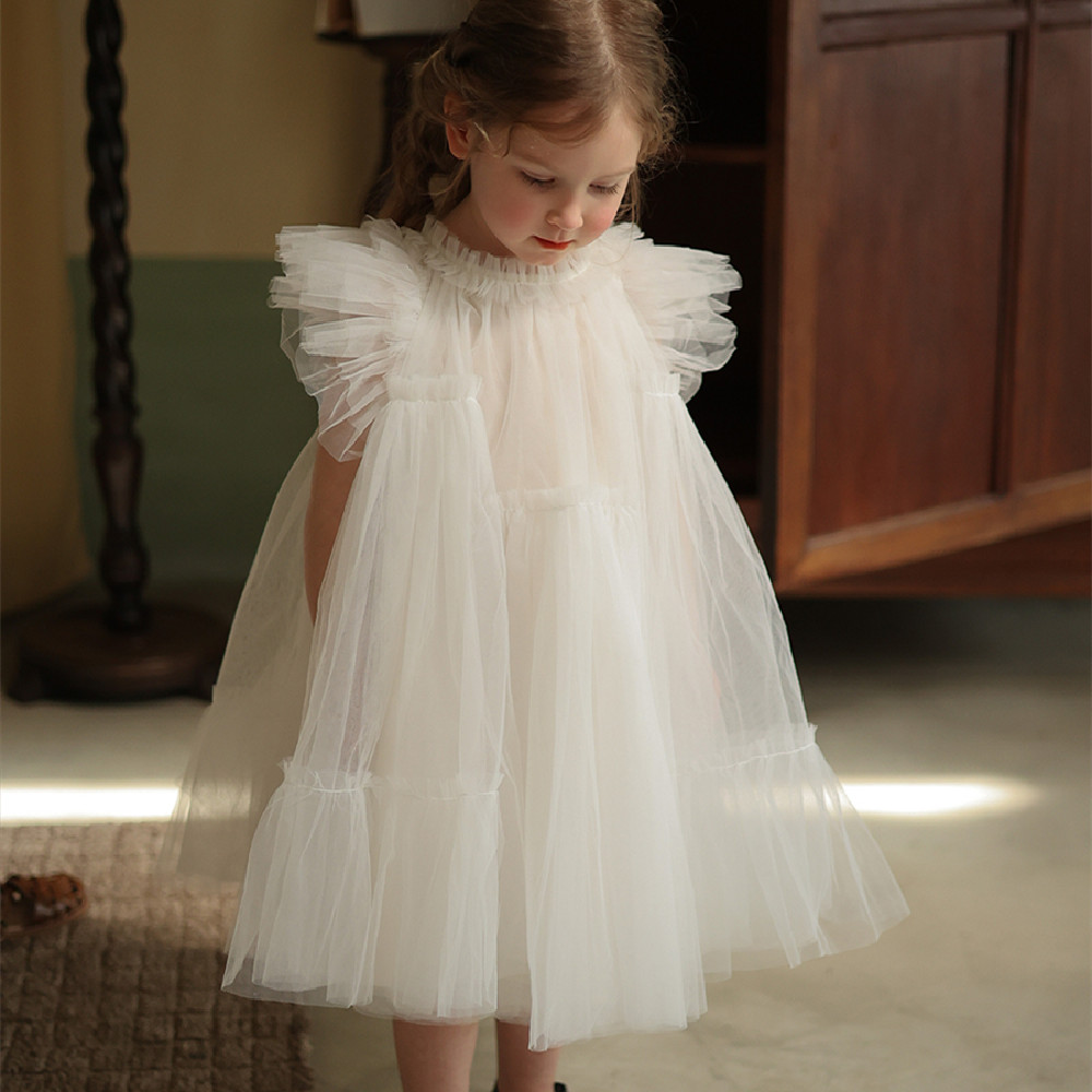 Annie & Charles® handmade tulle dress - White