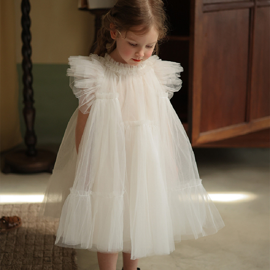 Annie & Charles® handmade tulle dress - White