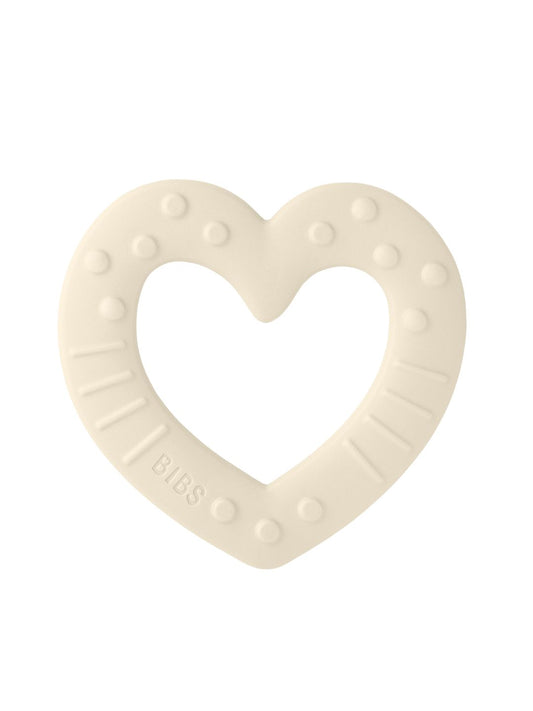 BIBS Baby Bitie Heart - Ivory