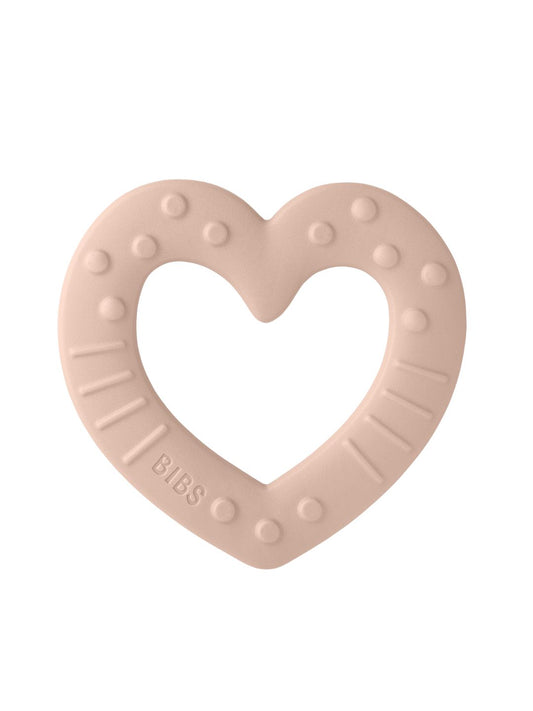 BIBS Baby Bitie Heart - Blush