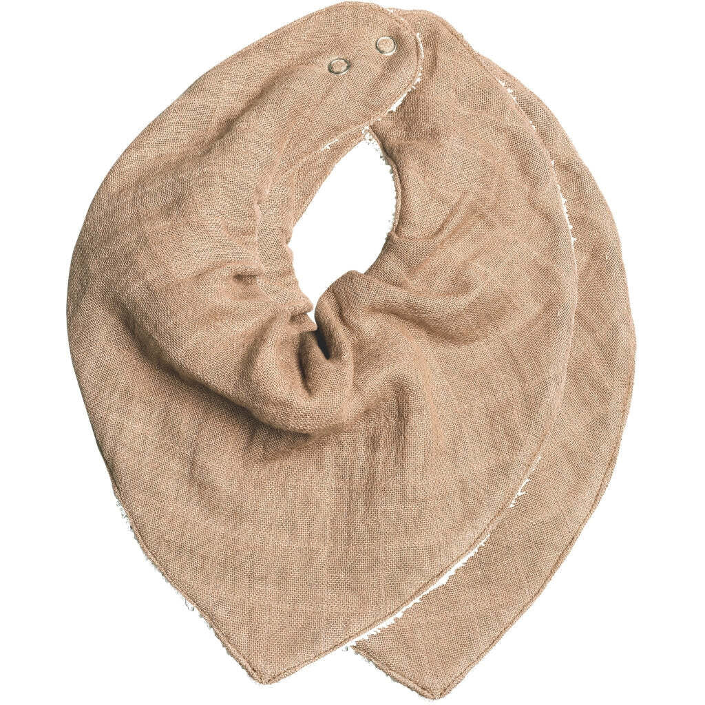Fabelab BANDANA BIB - DUSTY ROSE - 2 PACK