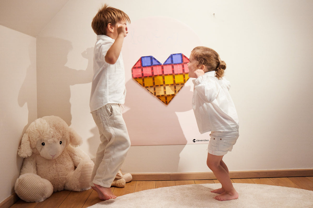 Cleverclixx Magnetic Wall Sticker 95x75 cm - Dream Pink