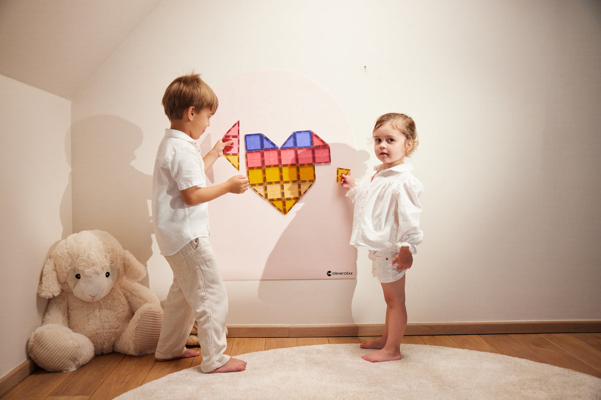 Cleverclixx Magnetic Wall Sticker 95x75 cm - Dream Pink