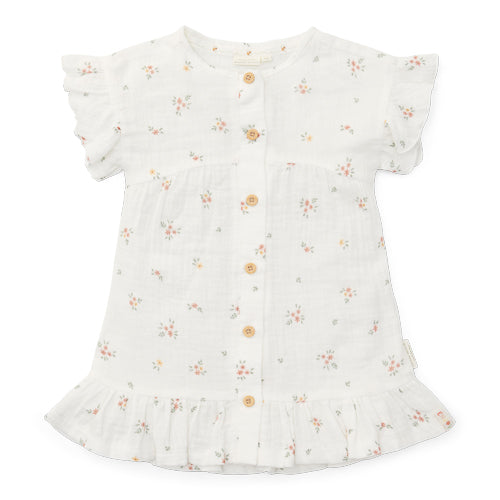 Little Dutch muslīna kleita "White Meadows"