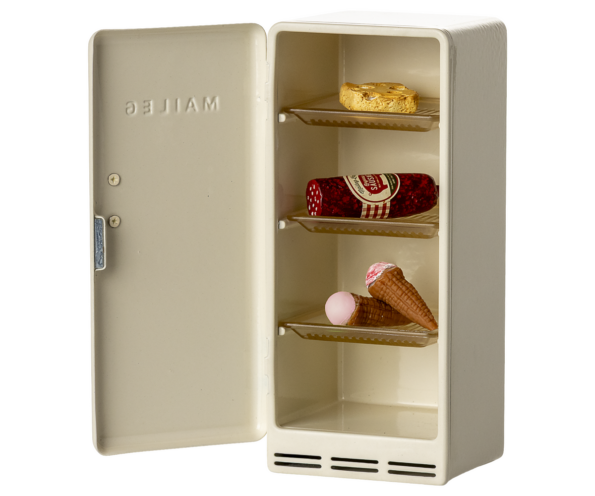 Maileg Fridge, Mouse – Off White