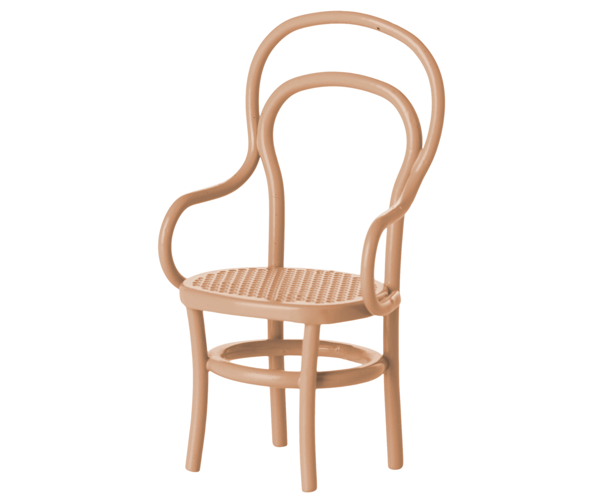 Maileg Vintage Chair, Mouse – Dark Powder