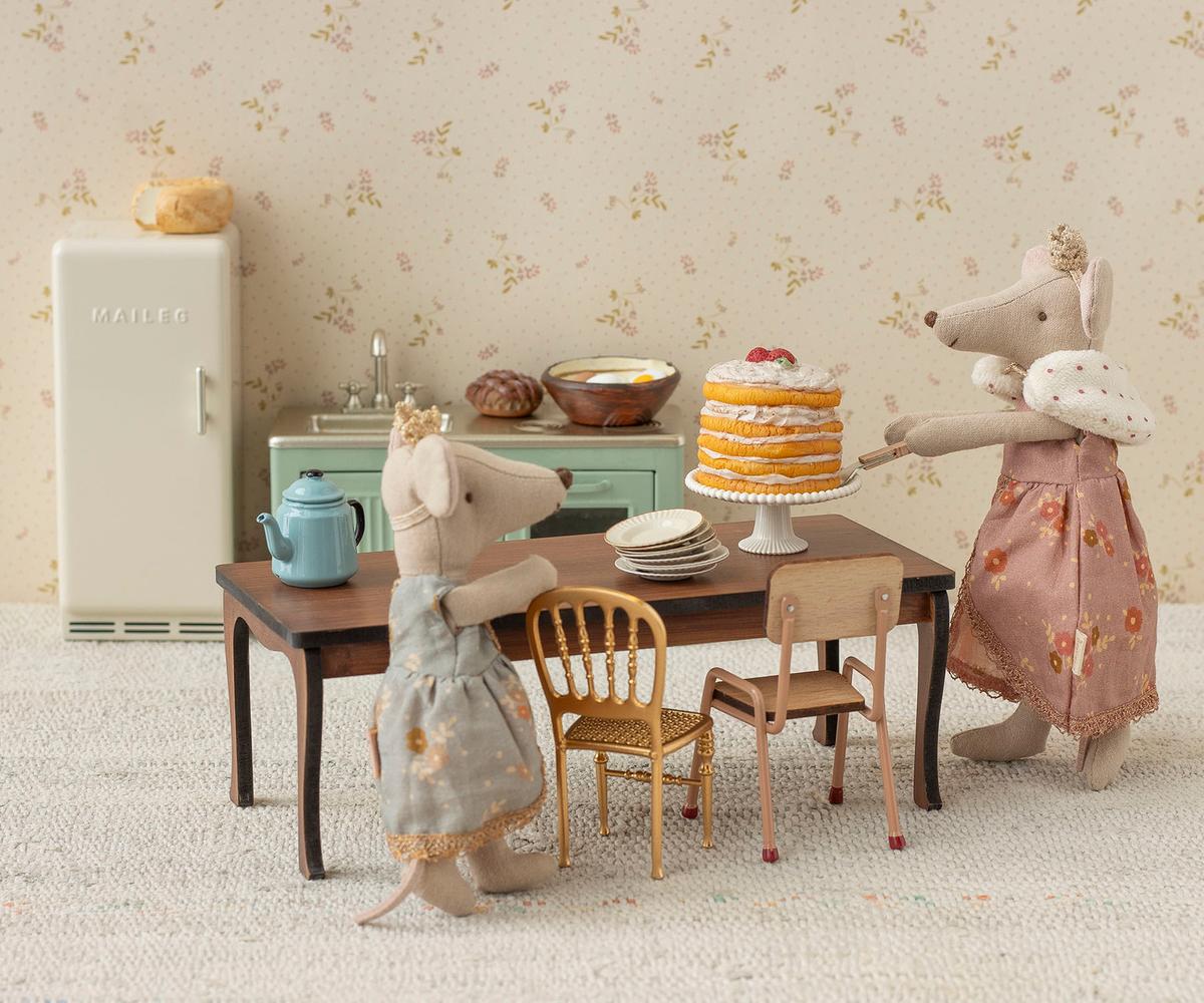 Maileg Fridge, Mouse – Off White