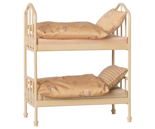 Maileg Bunk Bed, Mouse – Wheat