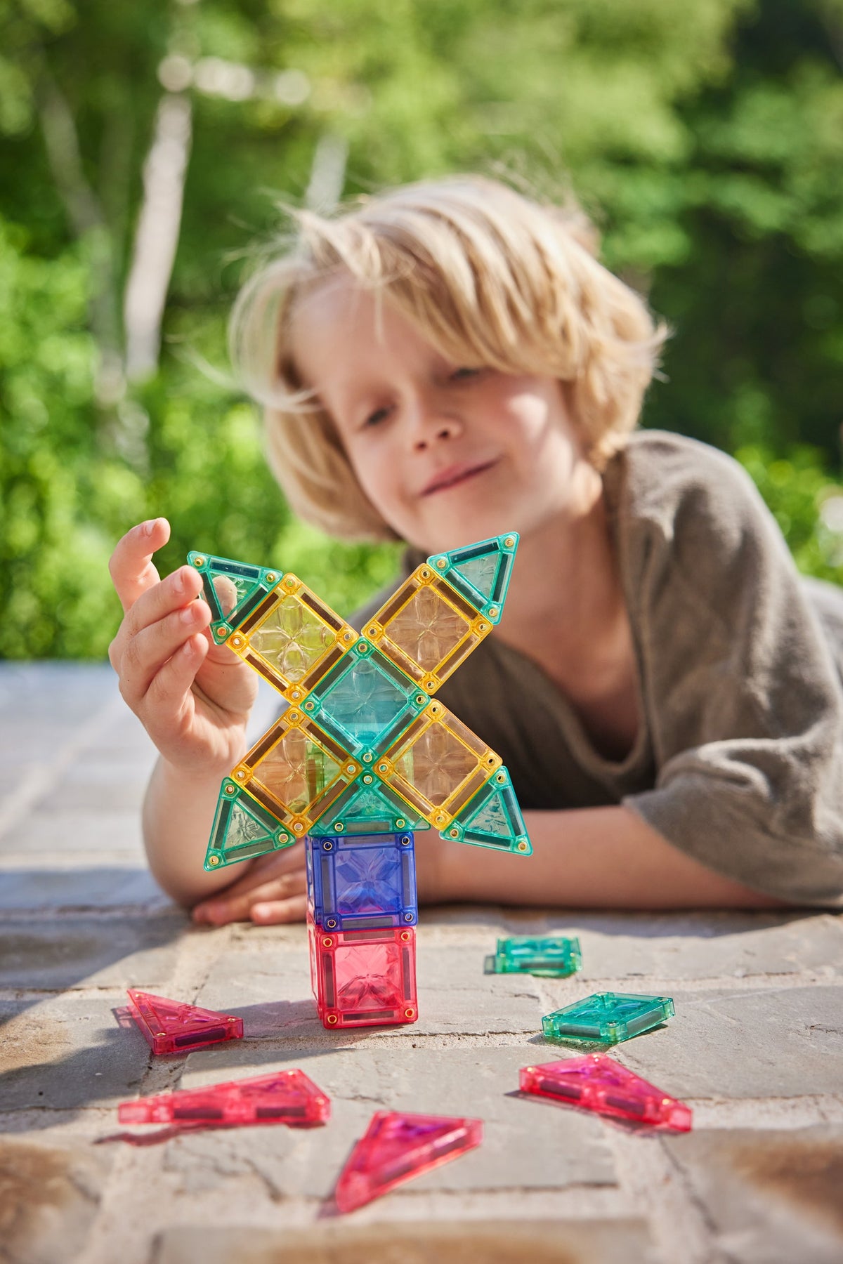 Cleverclixx Mini Tiles Pack Pastel - 28 pieces