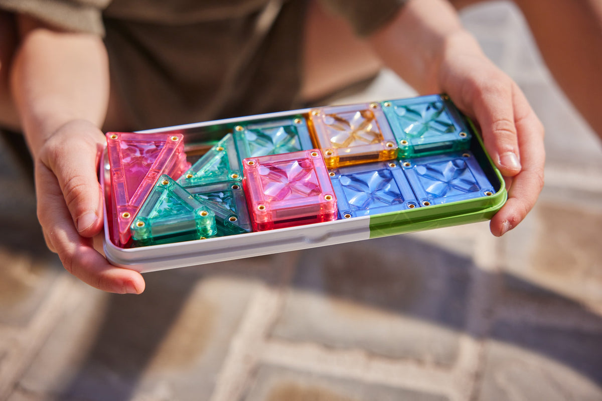 Cleverclixx Mini Tiles Pack Pastel - 28 pieces