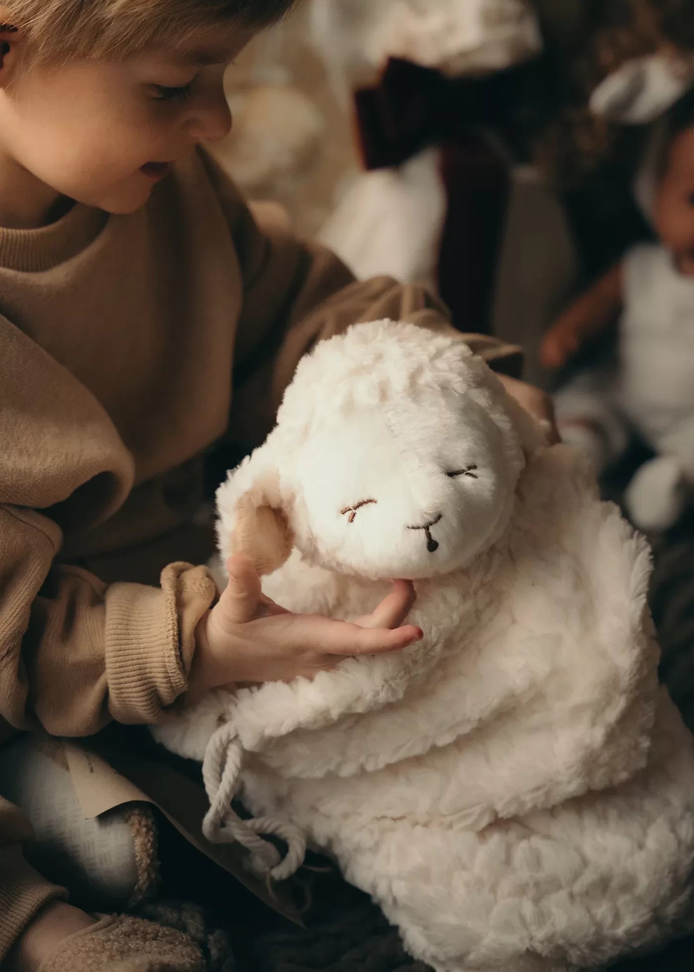 Mrs Ertha Stuffed Animals - Mrs. Polly - Sheep