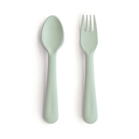 Mushie Kids Cutlery - Sage