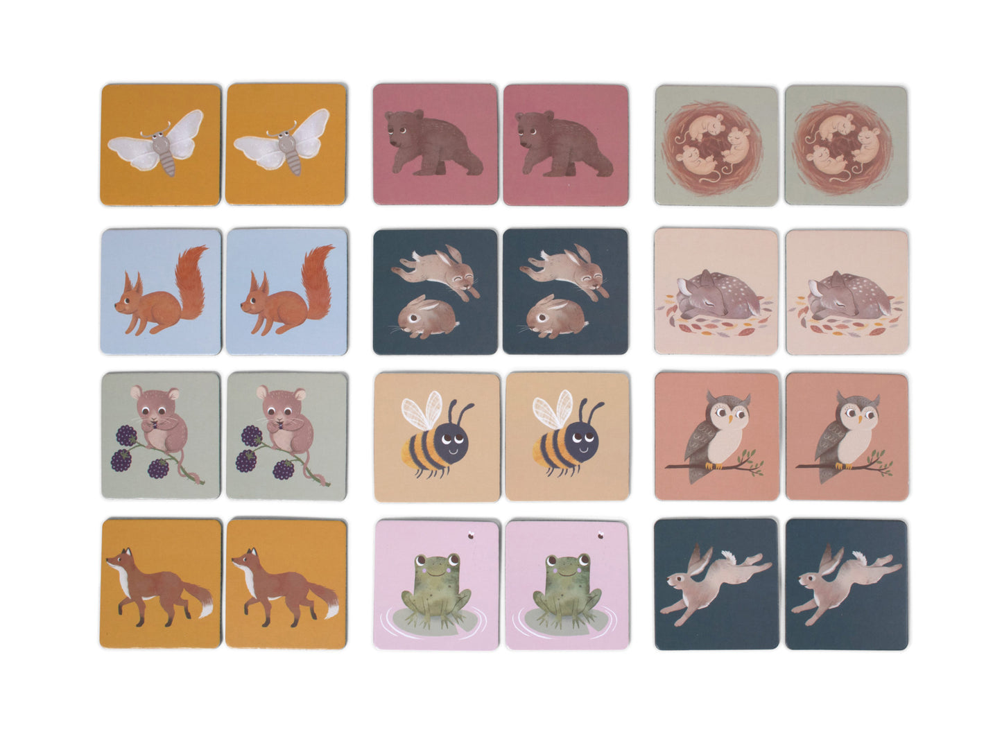 Filibabba Memo Game - Nordic Animals