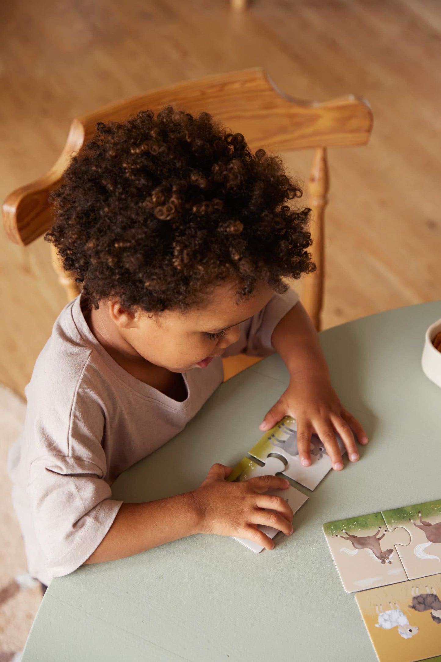 Filibabba Parent & Baby Puzzle - Farm