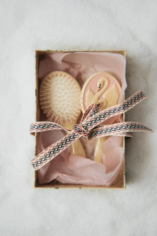 Konges Slojd Swan beauty set - swan