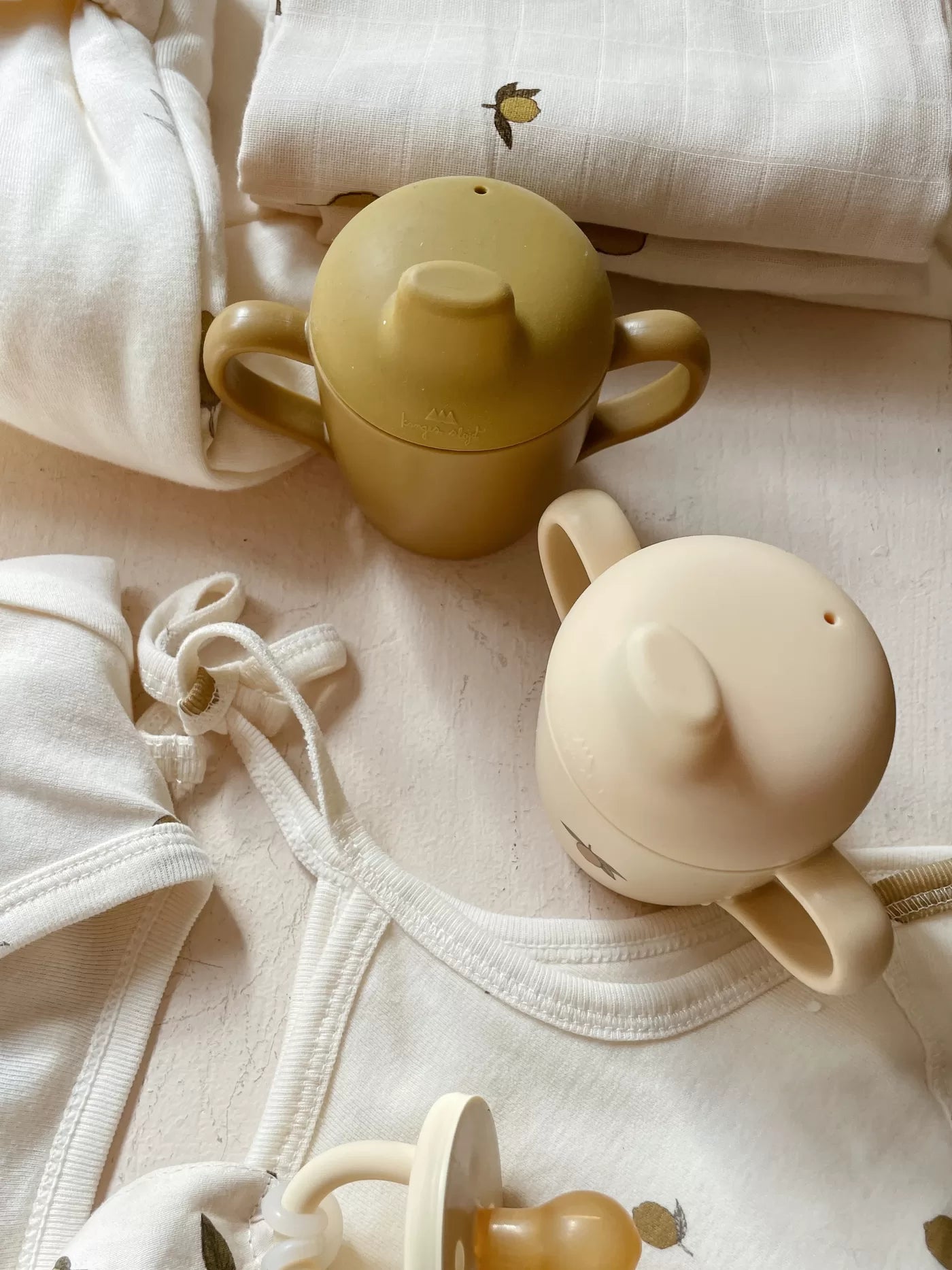 Konges Slojd 2 Pack Sippy Cup - Lemon