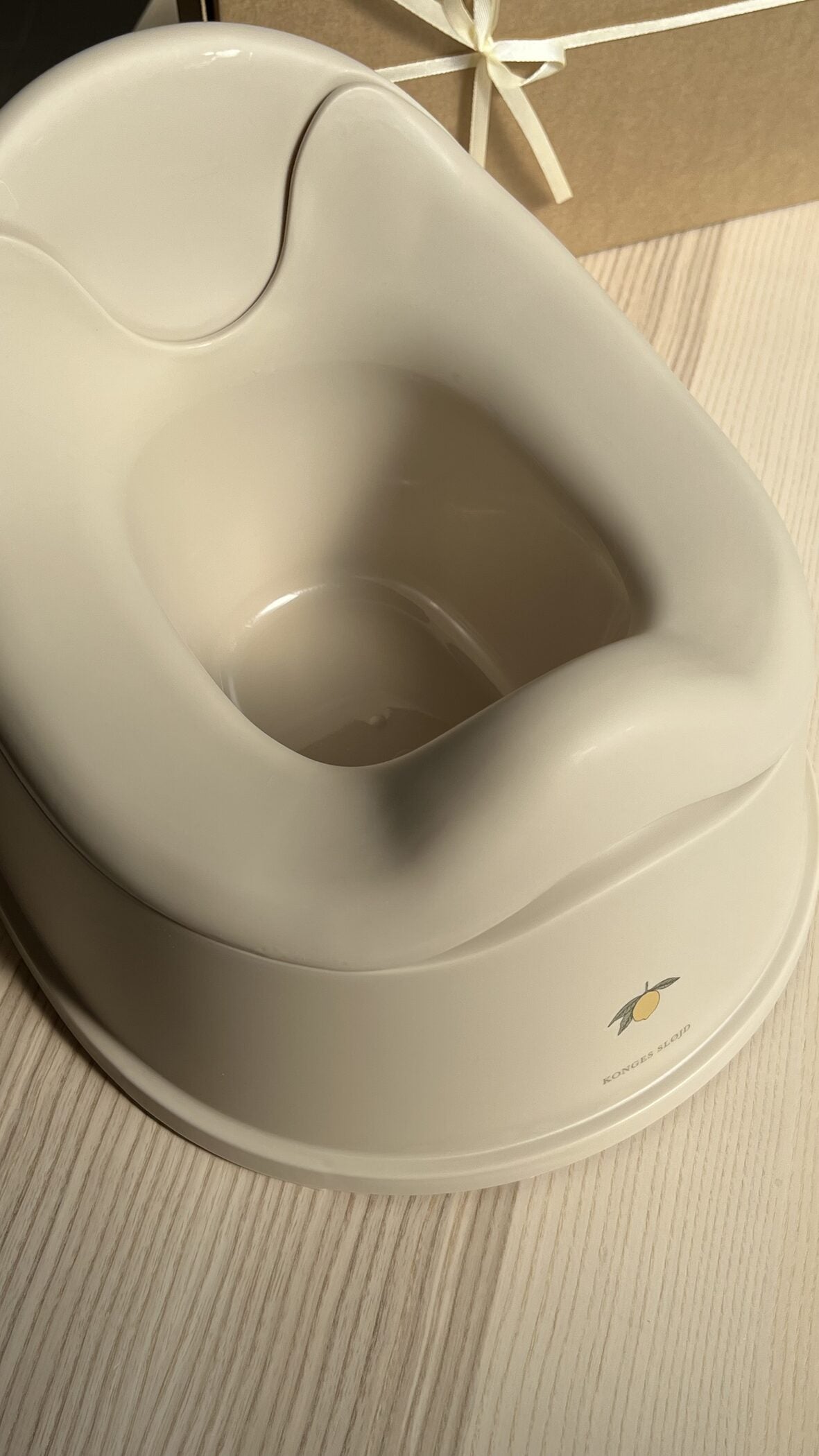 Konges Slojd Podiņš "My First Potty" - Lemon