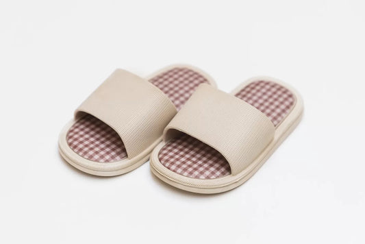 Mrs Ertha Slippers - Coconut Milk