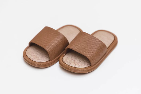 Mrs Ertha Slippers - Rusted Orange
