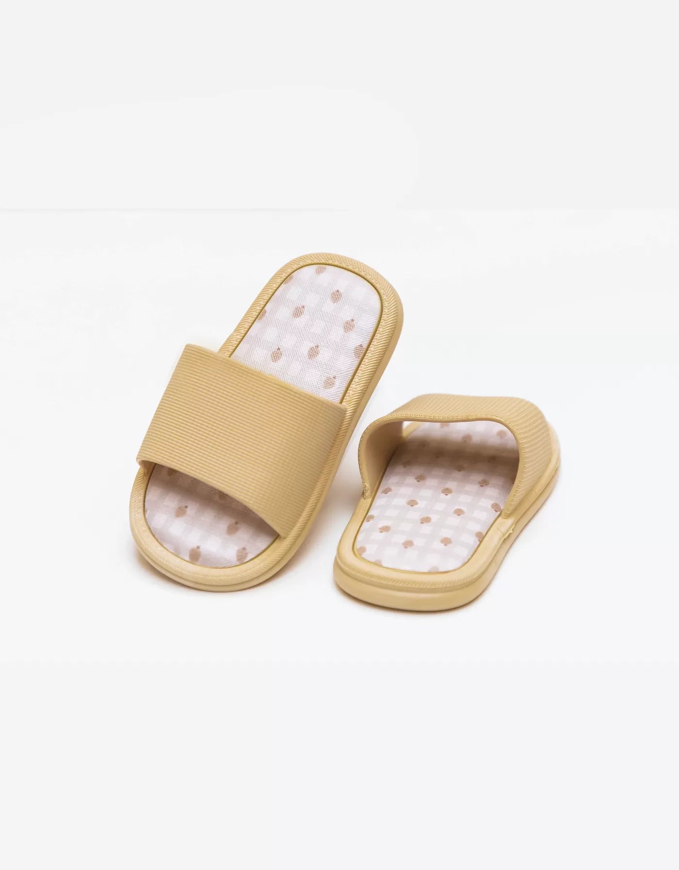 Mrs Ertha Slippers - Latte