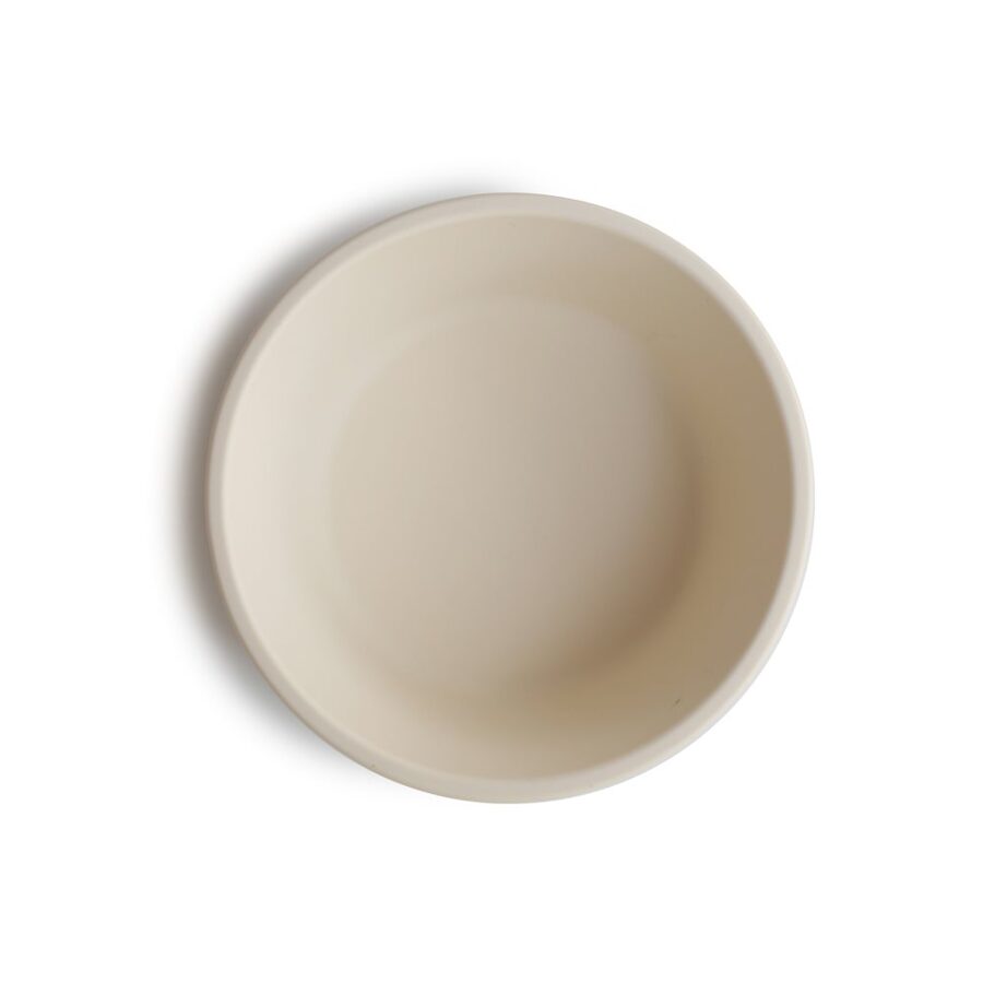 Mushie silikona bļodiņa Ivory