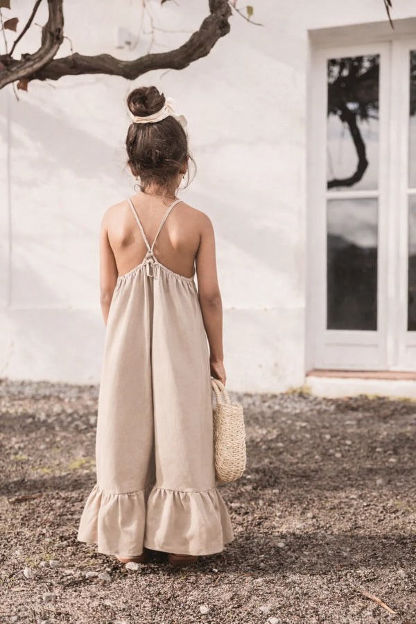 Mrs Ertha Lily Jumpsuit - Vanilla