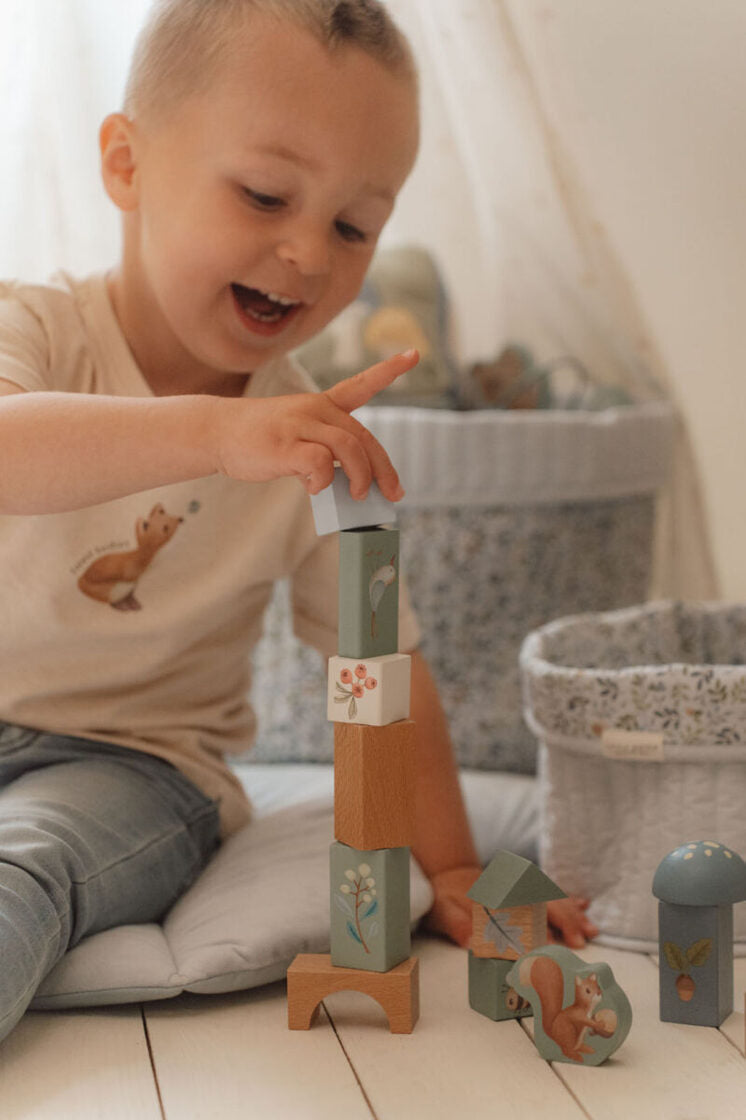 Little Dutch Building Blocks `Forest Friends´ FSC