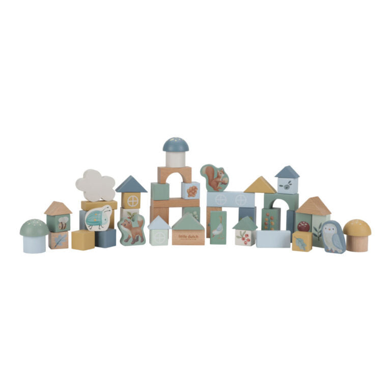 Little Dutch Building Blocks `Forest Friends´ FSC