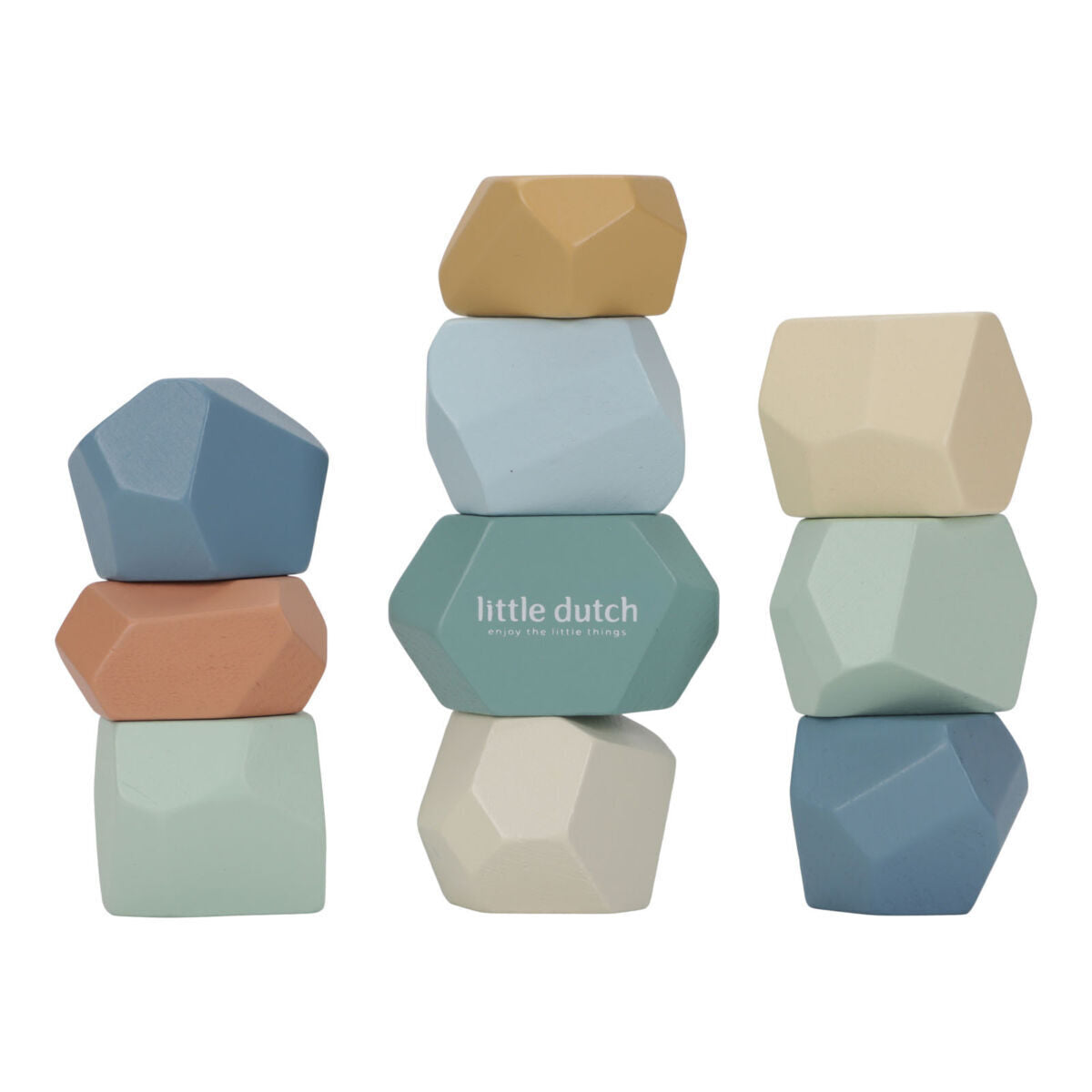 Little Dutch Stacking rocks - Forest Friends FSC