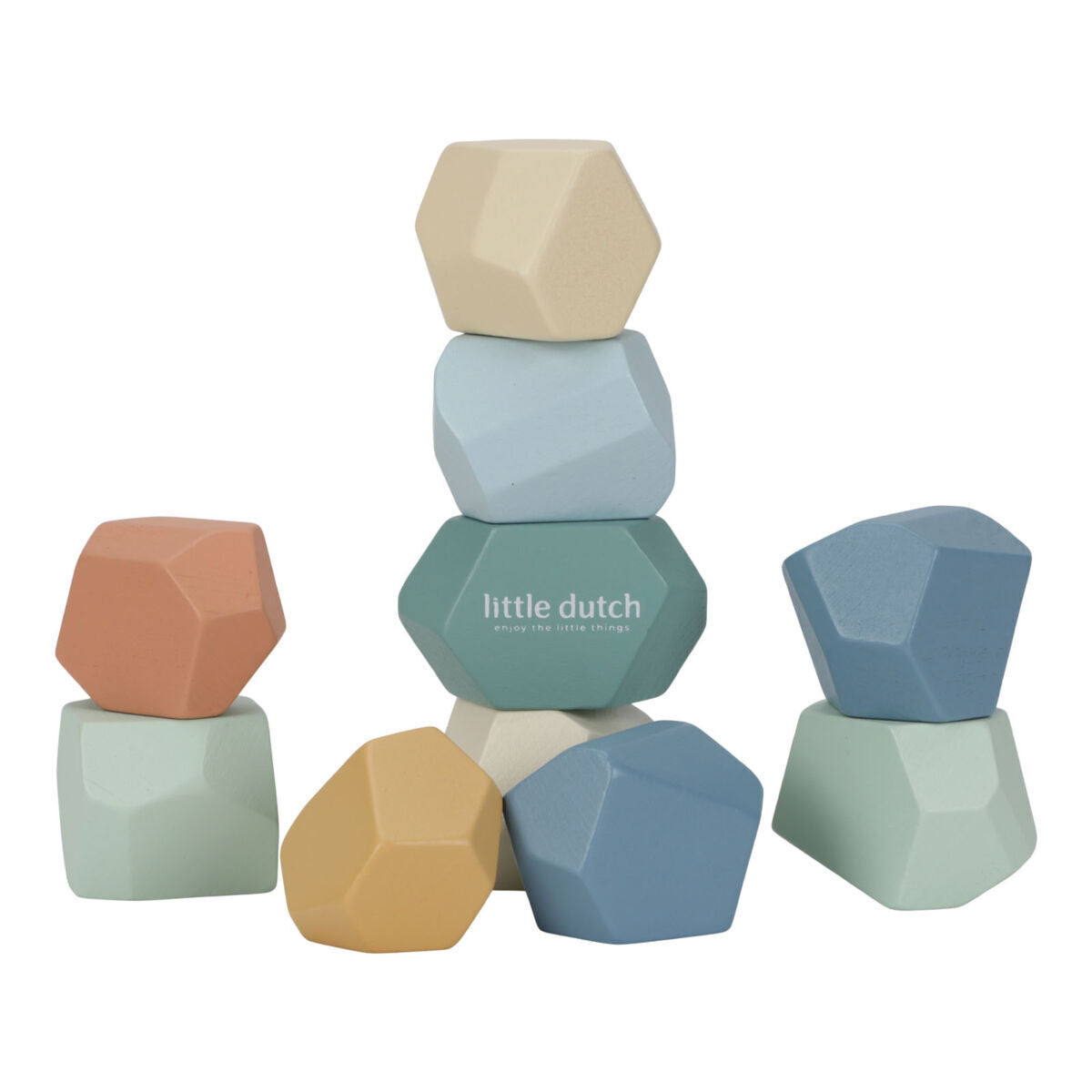 Little Dutch Stacking rocks - Forest Friends FSC