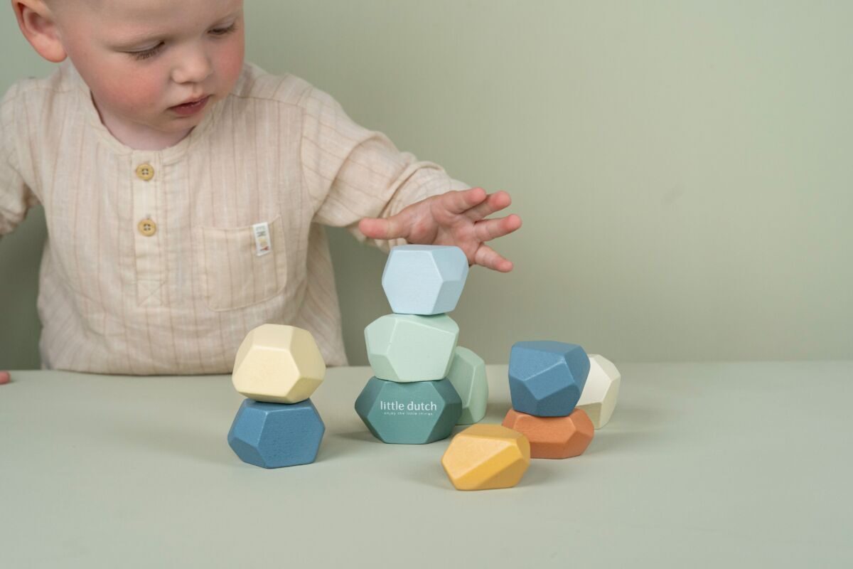 Little Dutch Stacking rocks - Forest Friends FSC