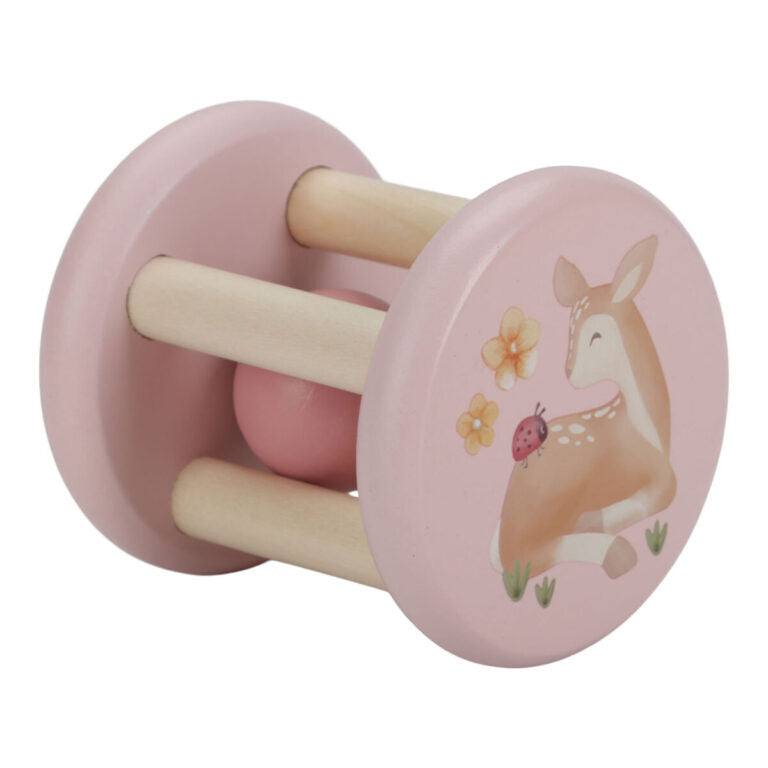 Little Dutch Roller rattle ´Fairy Garden´ FSC