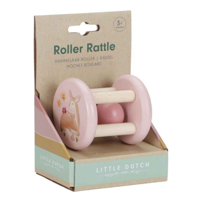 Little Dutch Roller rattle ´Fairy Garden´ FSC