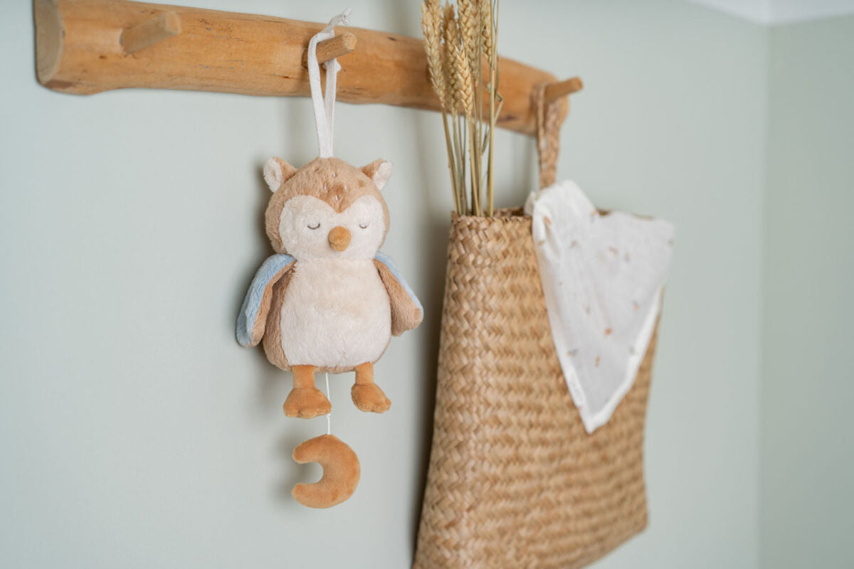 Little Dutch muzikālā rotaļlieta Pūcīte “Forest Friends” GRS