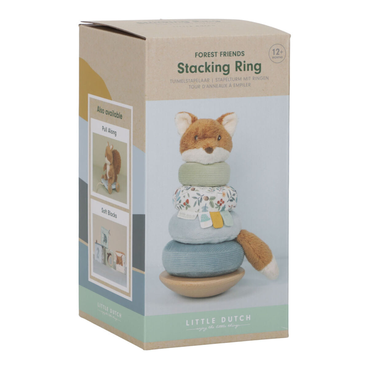 Little Dutch Rocking ring stacker ´Forest Friends´ FSC