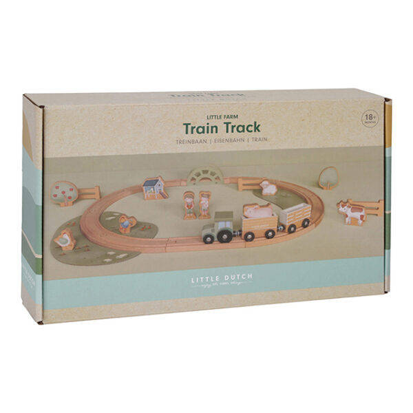 Little Dutch train track `Little Farm` FSC