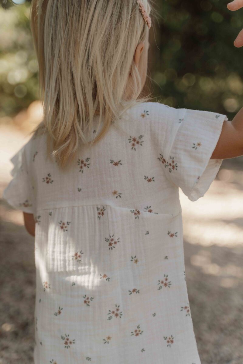 Little Dutch muslīna kleita "White Meadows"