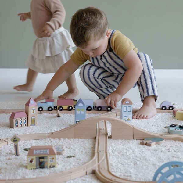 Little Dutch Railway Train XXL Set - Starterkit
