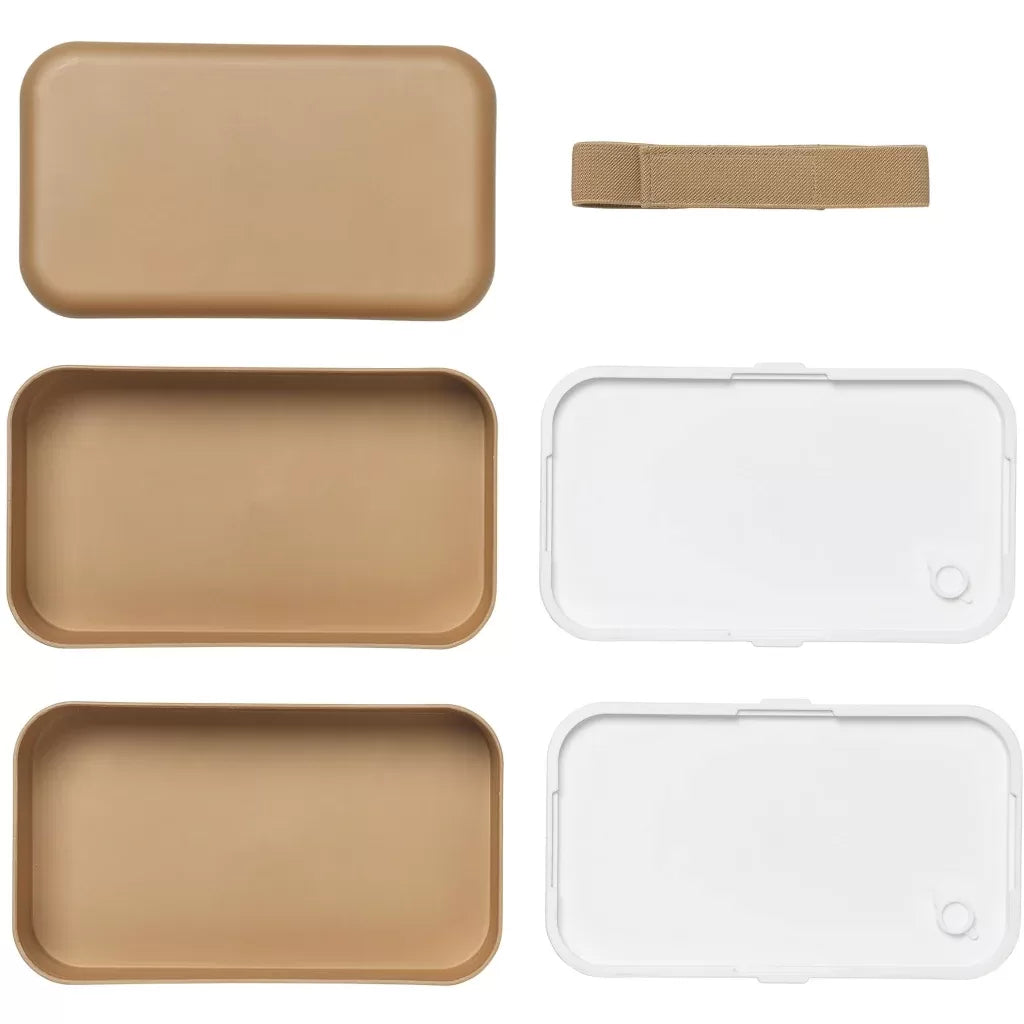 Fabelab LUNCHBOX 2 LAYER - CARAMEL - PLA