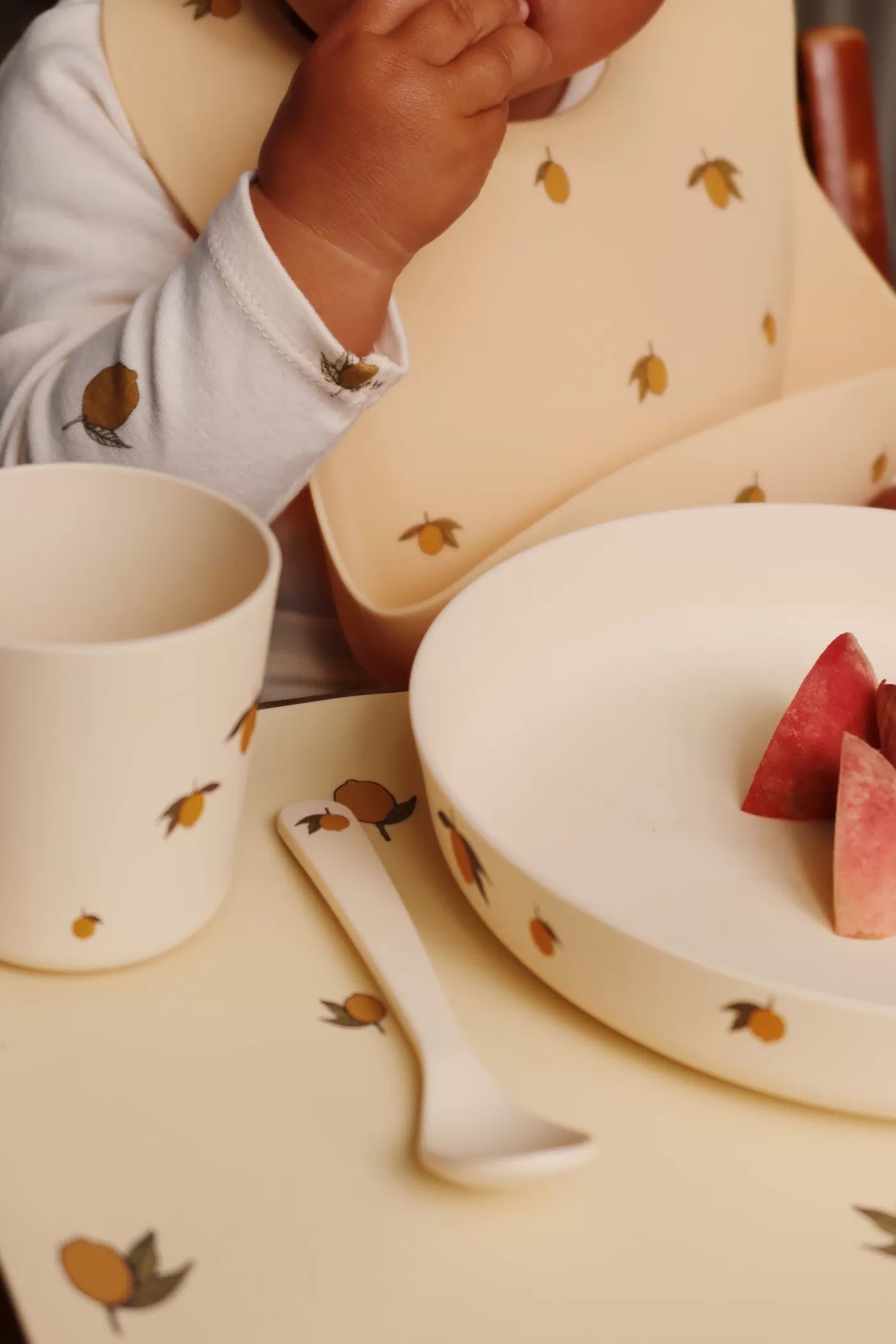 Konges Slojd PLA Dinner Set - Lemon