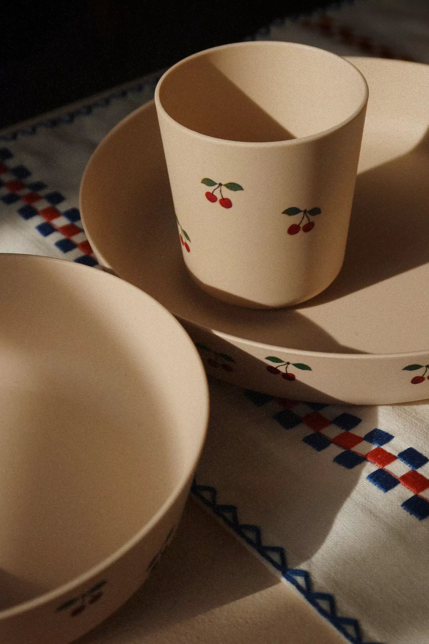 Konges Slojd PLA Dinner Set - Cherry