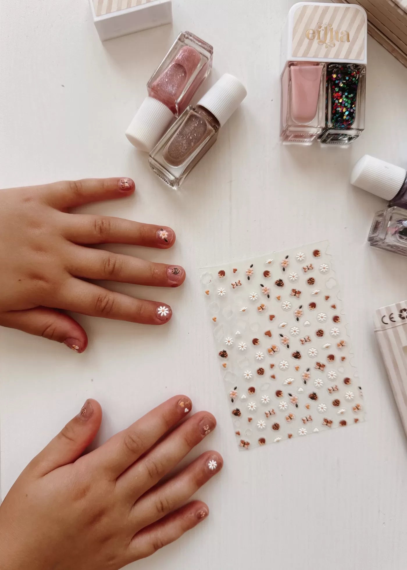 Mrs Ertha Kids 3D Nail Stickers - Butterfly